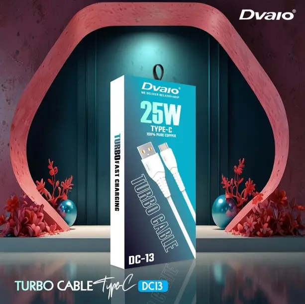 Dvaio DC-13D (25W) Type-C Turbo Cable