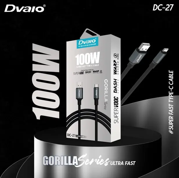 Dvaio DC-27 Gorilla Series 100W Cable
