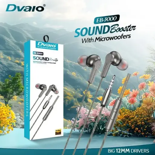 Dvaio EB-3000 Sound Booster Earphone
