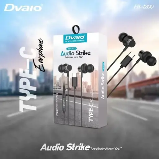 Dvaio EB-4200 Audio Strike (Type-C) Earphone