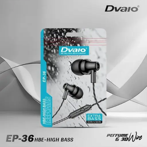 Dvaio EP-36 HBE-High Bass Earphone