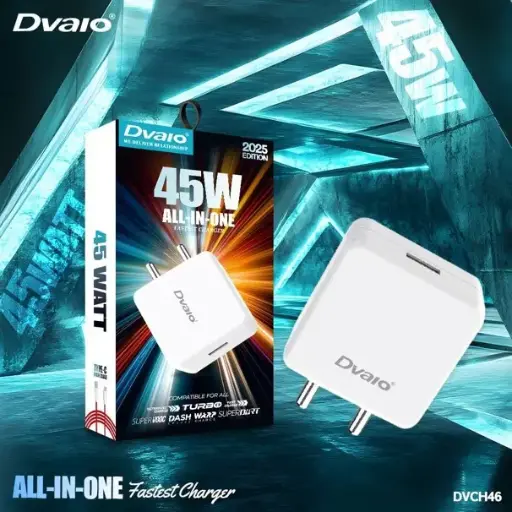 Dvaio DVCH46 Fastest Charger 45W All-in-One