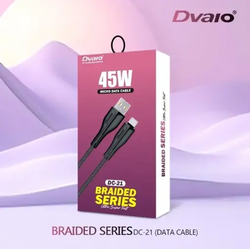 Dvaio DC-21 Braided Series Micro Cable